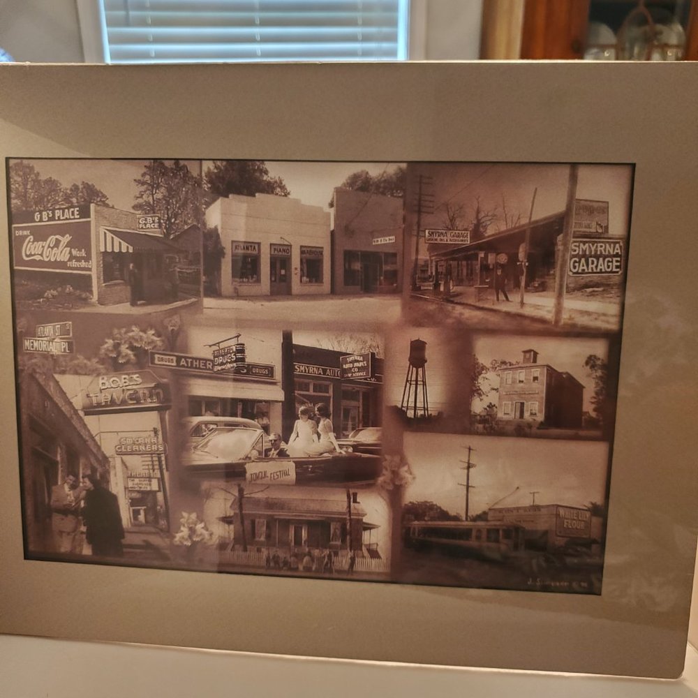 Photo Collage of Old Smyrna Georgia